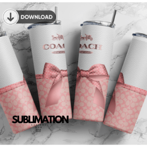 Designer 20oz Skinny tumbler wrap| Leather Digital File | 20z skinny tumbler | Sublimation Design