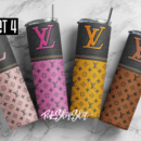 LV Designer bag tumbler gold | Chain bag design | 20oz design |Sublimation Designs, Full Tumbler Wrap, Digital Downloads| Png