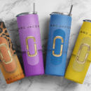 Marc designer 20oz Skinny tumbler wrap| Digital File| 20z skinny tumbler | Sublimation Design |SET 4PNG