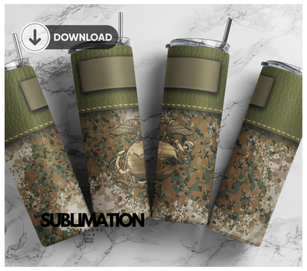 U.S Army Camo army 20 oz tumbler Wrap | camouflage | Military Digital File Sublimation Digital Download | PNG
