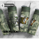 Army MOM 20 oz tumbler Wrap | Sample camouflage wrap | Digital File 20z skinny tumbler Sublimation Digital Download | PNG