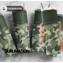 Army pattern 20 oz tumbler Wrap | Sample camouflage wrap | Digital File 20z skinny tumbler Sublimation Digital Download | PNG