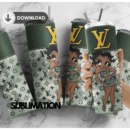 LV Camo army punisher 20 oz tumbler Wrap | Designer Luxury Sample camouflage | Betty Boop Digital File Sublimation Digital Download | PNG