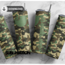 Charhartt Camo army punisher 20 oz tumbler Wrap | camouflage | Military Digital File Sublimation Digital Download | PNG