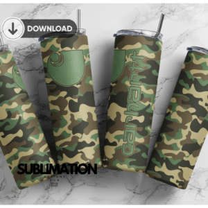 Charhartt Camo army punisher 20 oz tumbler Wrap | camouflage | Military Digital File Sublimation Digital Download | PNG