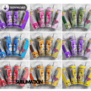 Don't care Bear 20oz Skinny tumbler wrap | Digital File | Sublimation Design |PNG Bundle