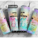 Chillin whit my peepween 20 oz tumbler download, digital design, Peeps Easter Sublimation design, tumbler png, 20oz Skinny tumbler wrap | Digital File | Sublimation Design |PNG