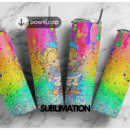 Rainbow Brite 20 oz tumbler download, digital design, 80s  Sublimation design, tumbler png, 20oz Skinny tumbler wrap | Digital File | Sublimation Design |PNG