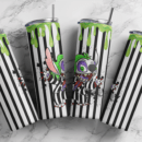 Beetlejuice Stitch Showtime halloween, Nightmare 20oz tumbler download, digital design, Sublimation design, tumbler png, 20oz Skinny tumbler wrap | Digital File | Sublimation Design |PNG
