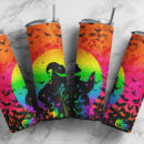 Jack Skellington and Oogie Neon halloween, Nightmare 20oz tumbler download, digital design, Sublimation design, tumbler png, 20oz Skinny tumbler wrap | Digital File | Sublimation Design |PNG
