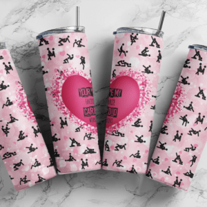 You’re my favourite cardio workout 20 oz tumbler download, digital design, Valentines Sublimation design, tumbler png, 20oz Skinny tumbler wrap | Digital File | Sublimation Design |PNG