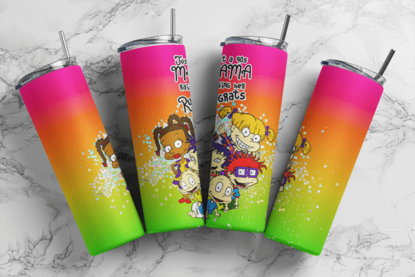 90s kids rugrats 20 oz tumbler download, digital design, 90s  Sublimation design, tumbler png, 20oz Skinny tumbler wrap | Digital File | Sublimation Design |PNG