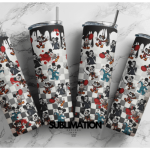 Halloween Mickey mouse spooky season 20oz tumbler | Horror season tumbler | Download| Digital File | Sublimation Design |PNG