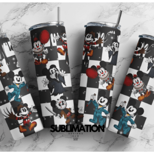 Halloween Mickey mouse spooky season 20oz tumbler | Horror season tumbler | Download| Digital File | Sublimation Design |PNG