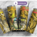 I'm Done Dillin' With You Bitches 20oz Skinny Tumbler Sublimation Designs, Download PNG, Design20oz Tumbler, Sublimation