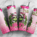 Pink Grinch,Christmas, Download PNG, Design for 20oz Tumbler, Sublimation download, Digital Download