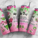Grinch My Day, pink Grinchy Christmas, Download PNG, Design for 20oz Tumbler, Sublimation download, Digital Download