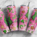 Pink Grinch Christmas, Download PNG, Design for 20oz Tumbler, Sublimation download, Digital Download