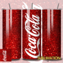 Red coca cola 20oz Skinny tumbler wrap | Tumbler wrap | Digital File | Sublimation Design |PNG