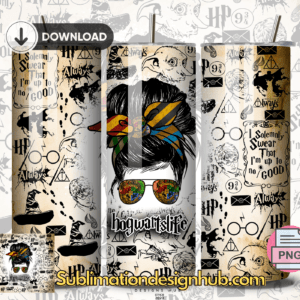 Harry Potter Magical Messy MOM 20oz tumbler download, digital design, Sublimation png,  wrap | Digital File