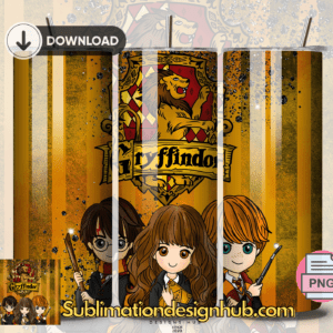 Harry Potter Griffindor 20oz tumbler download, digital design, Sublimation png,  wrap | Digital File