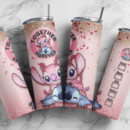 Stitch Together Forever 20oz Tumbler, digital design, Valentines Day Sublimation design, tumbler png, 20oz Skinny tumbler wrap | Digital File | Sublimation Design |PNG