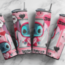 Stitch Together Forever 20oz Tumbler, digital design, Valentines Day Sublimation design, tumbler png, 20oz Skinny tumbler wrap | Digital File | Sublimation Design |PNG