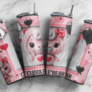 Care bear funko Pop Cuddle Bear 20oz Skinny Tumbler digital download sublimation Design | Sublimation Digital Download | PNG 20oz wrap